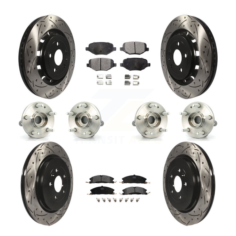Transit Auto - KBB-110845 - Front and Rear Wheel Bearing and Hub Assembly Kits image 1