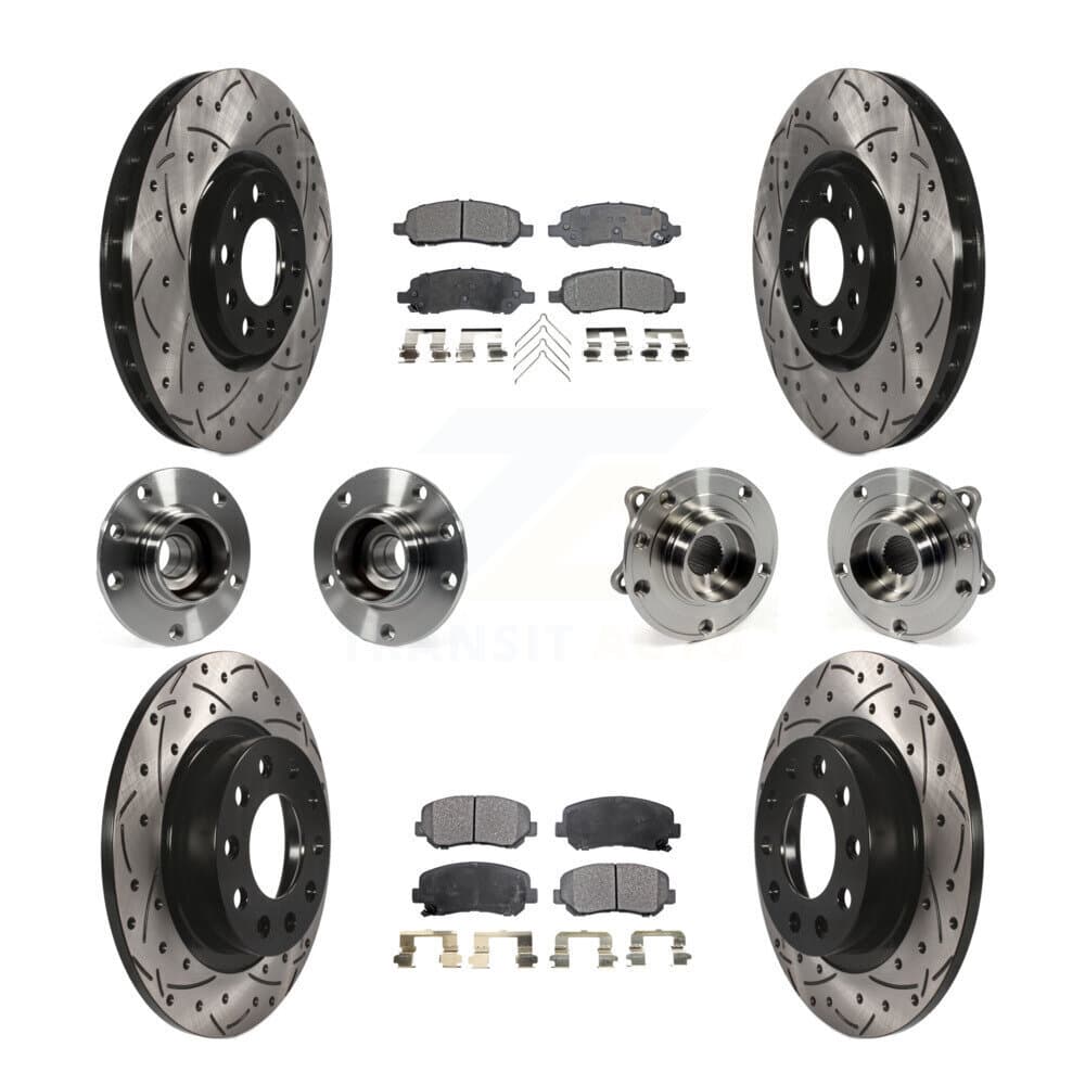 Transit Auto - KBB-110852 - Front and Rear Wheel Bearing and Hub Assembly Kits image 1