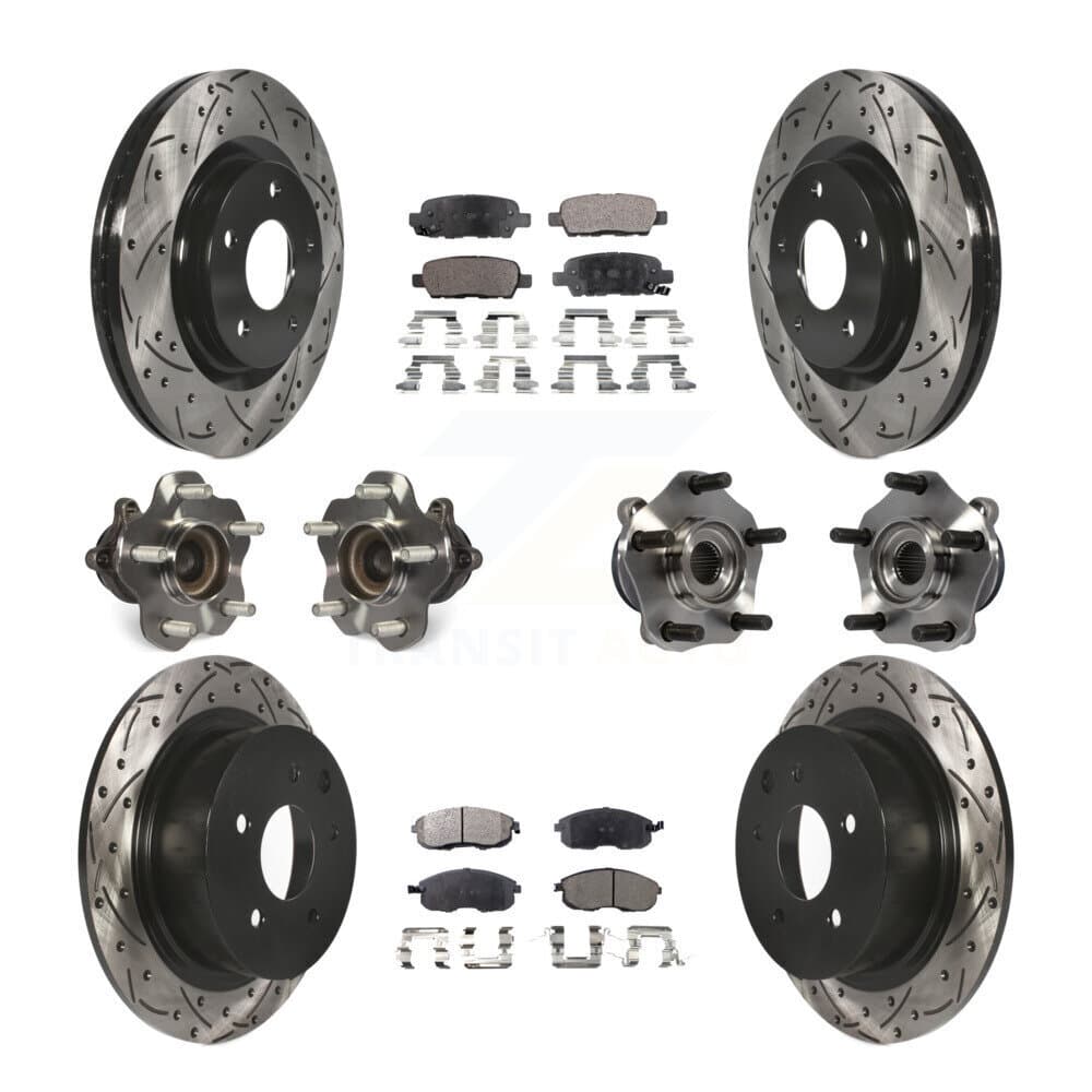 Transit Auto - KBB-110862 - Front and Rear Wheel Bearing and Hub Assembly Kits image 1