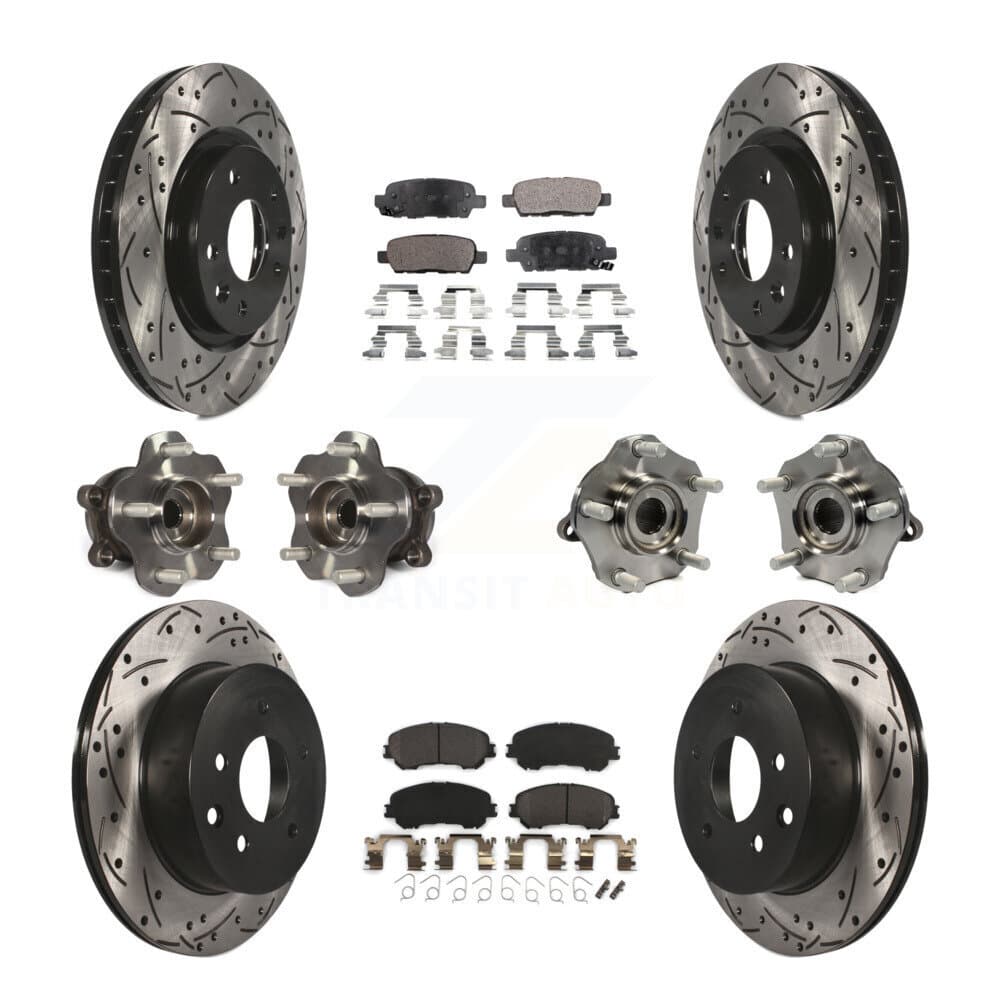 Transit Auto - KBB-110867 - Front and Rear Wheel Bearing and Hub Assembly Kits image 1
