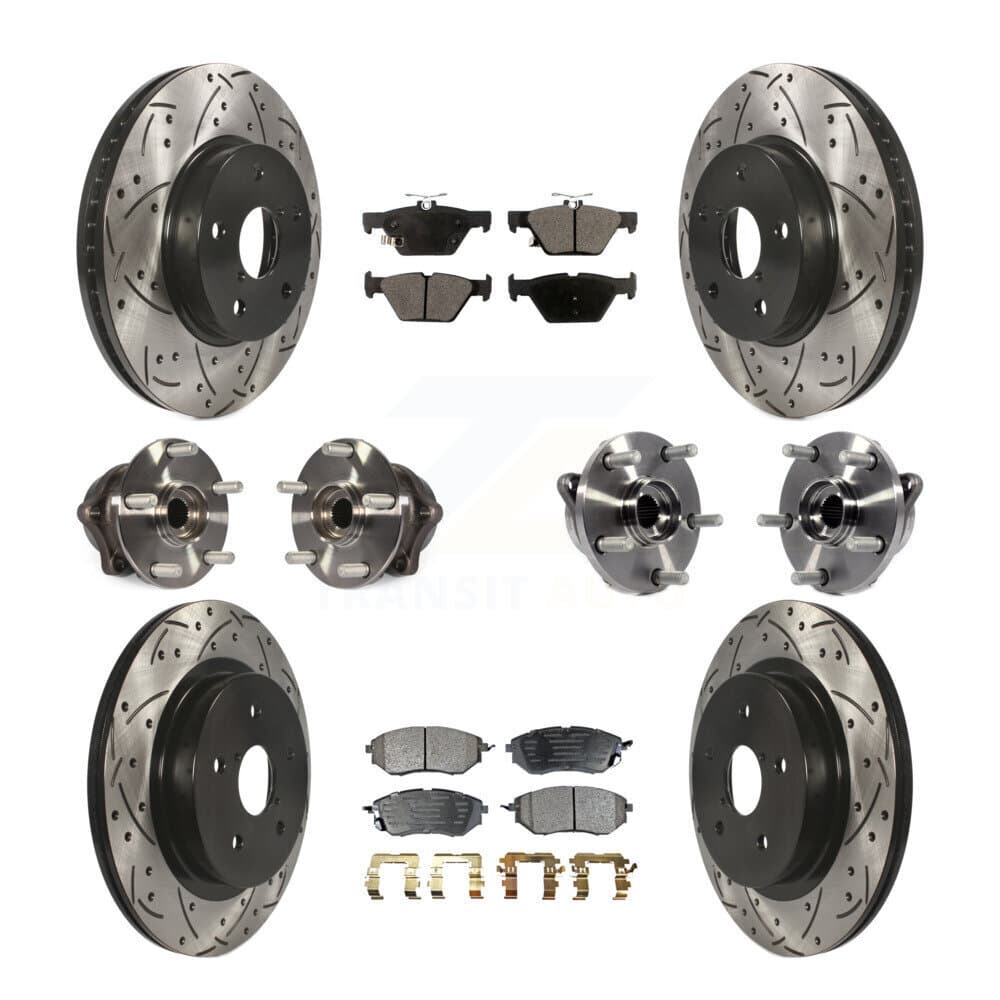 Transit Auto - KBB-110870 - Front and Rear Wheel Bearing and Hub Assembly Kits image 1