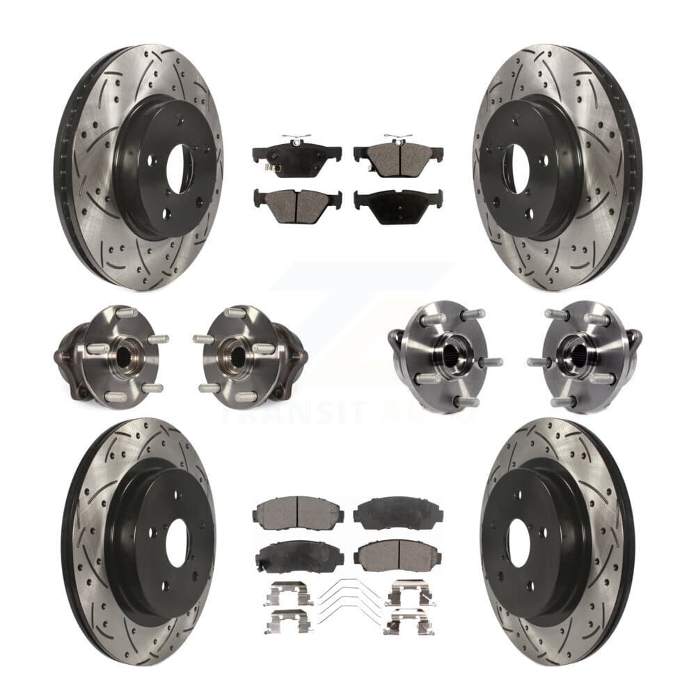 Transit Auto - KBB-110871 - Front and Rear Wheel Bearing and Hub Assembly Kits image 1