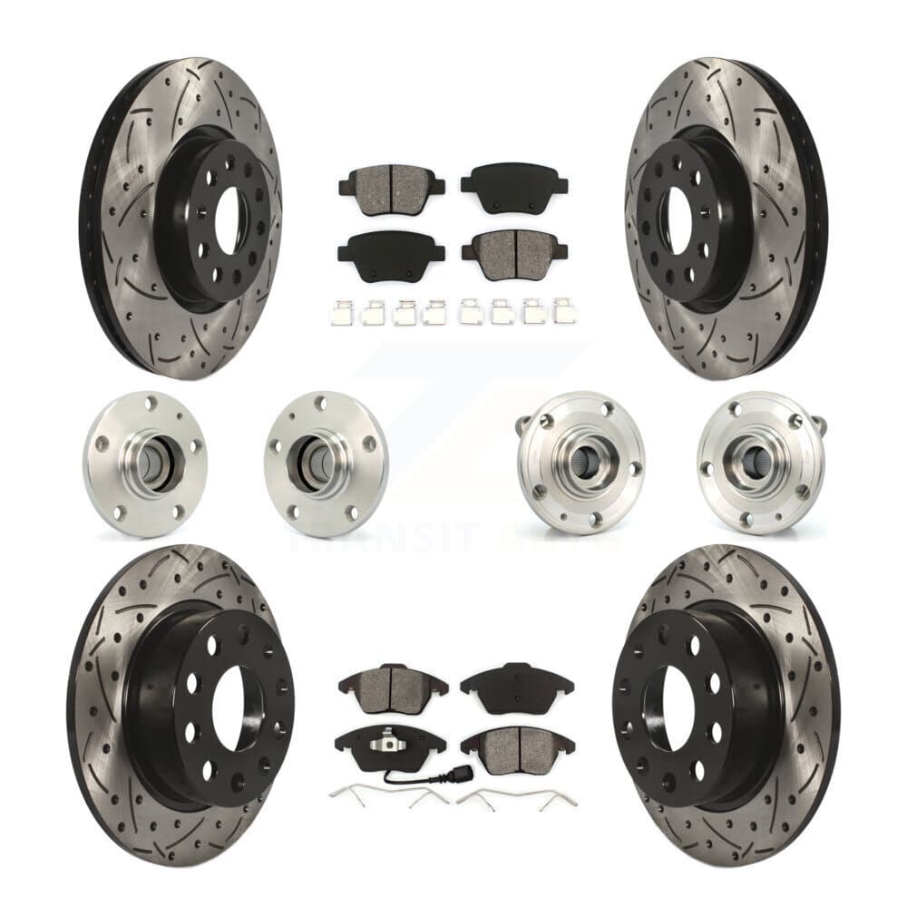 Transit Auto - KBB-110975 - Front and Rear Wheel Bearing and Hub Assembly Kits image 1