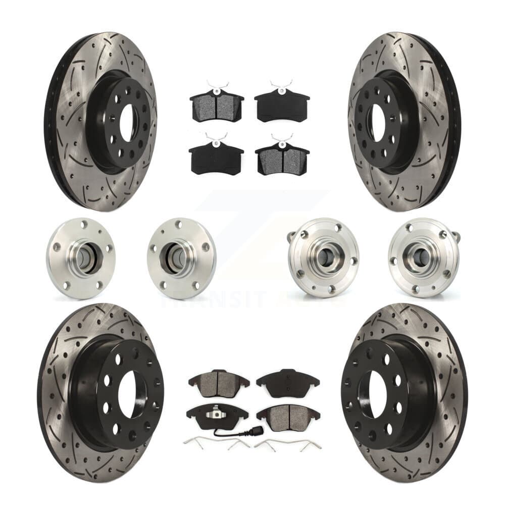 Transit Auto - KBB-110976 - Front and Rear Wheel Bearing and Hub Assembly Kits image 1