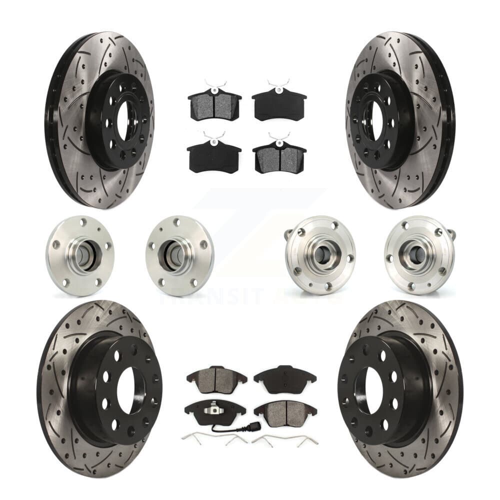 Transit Auto - KBB-110982 - Front and Rear Wheel Bearing and Hub Assembly Kits image 1
