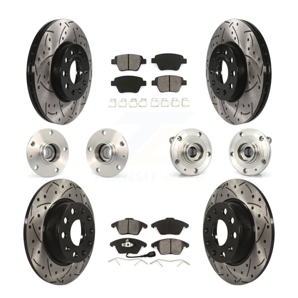 Transit Auto - KBB-110999 - Front and Rear Wheel Bearing and Hub Assembly Kits image 1