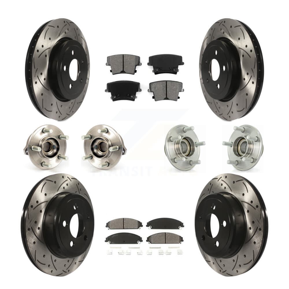 Transit Auto - KBB-111012 - Front and Rear Wheel Bearing and Hub Assembly Kits image 1
