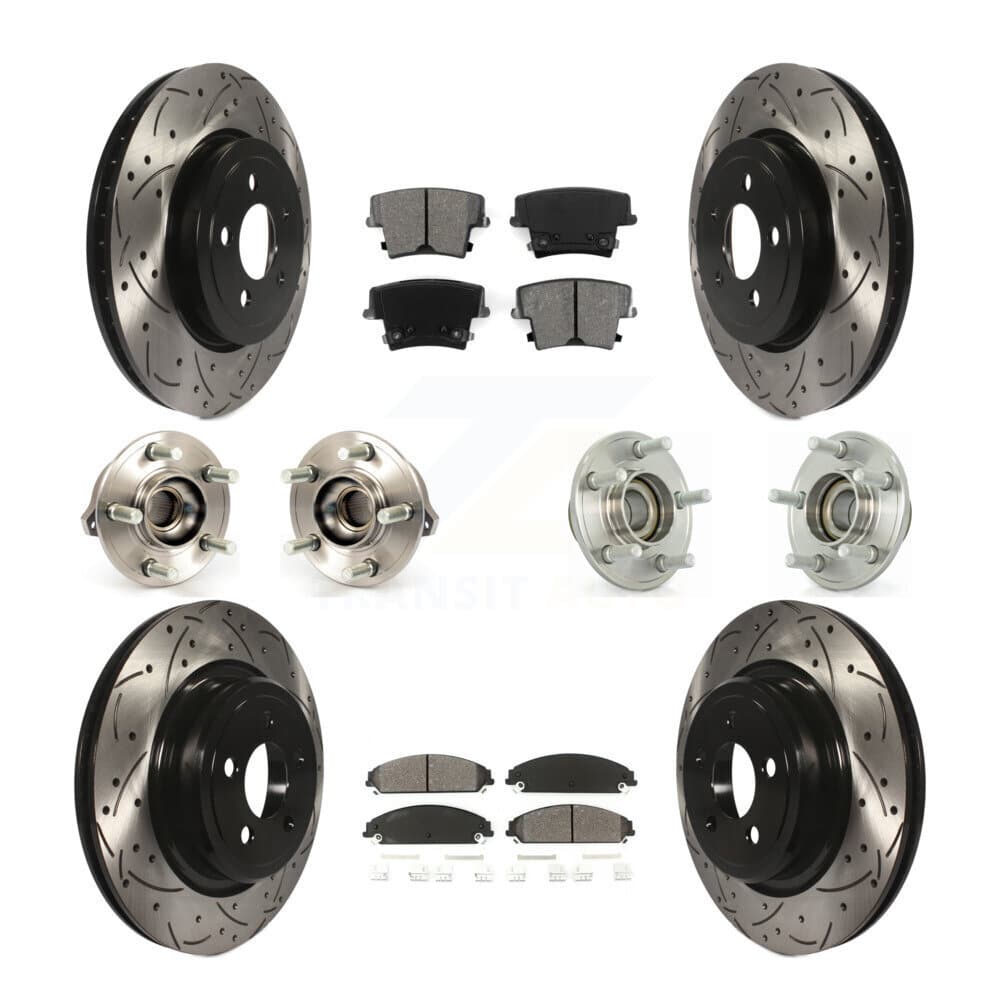 Transit Auto - KBB-111013 - Front and Rear Wheel Bearing and Hub Assembly Kits image 1