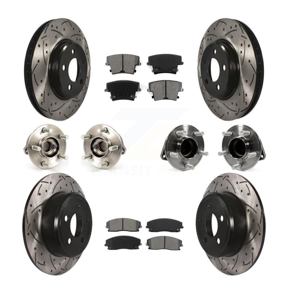 Transit Auto - KBB-111017 - Front and Rear Wheel Bearing and Hub Assembly Kits image 1
