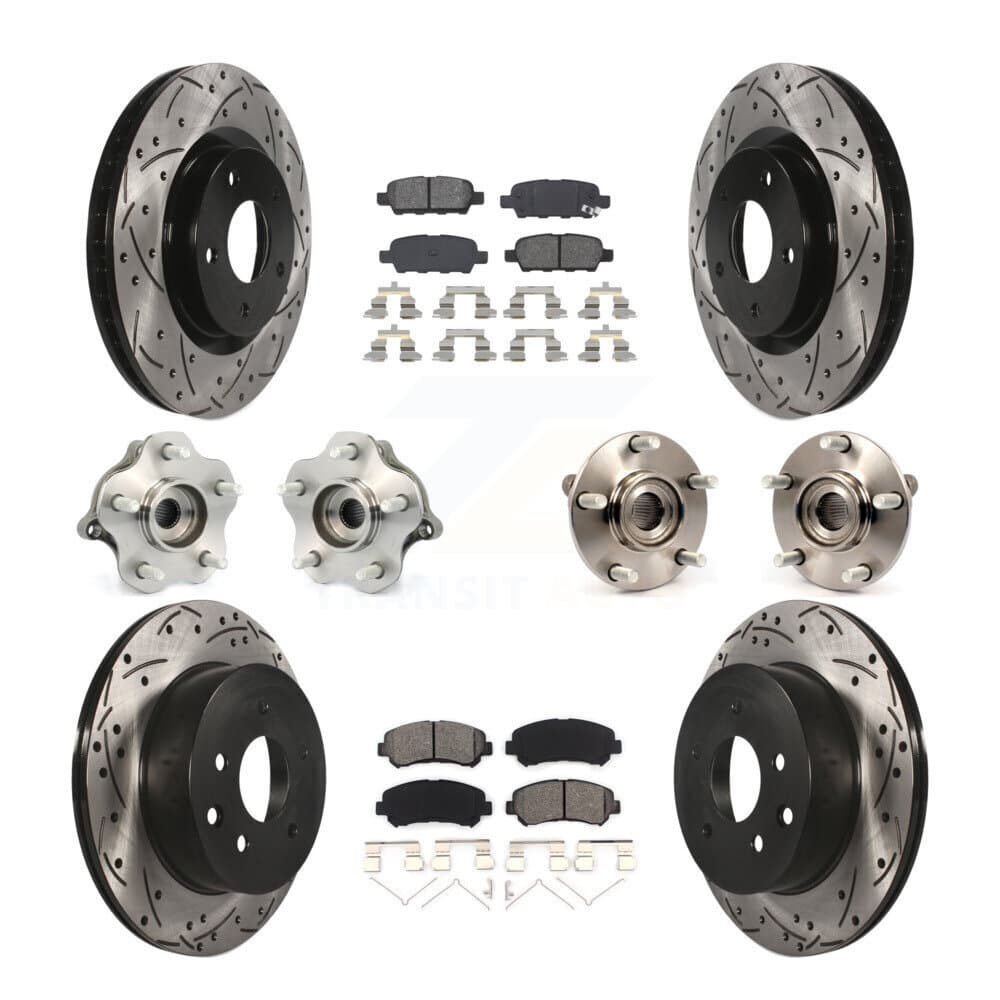 Transit Auto - KBB-111024 - Front and Rear Wheel Bearing and Hub Assembly Kits image 1