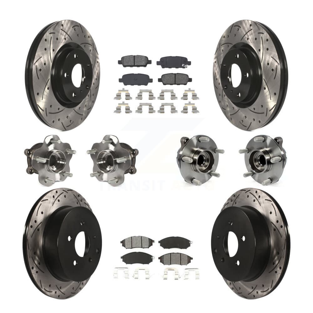 Transit Auto - KBB-111032 - Front and Rear Wheel Bearing and Hub Assembly Kits image 1