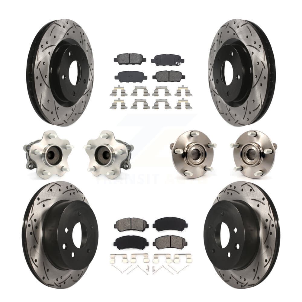 Transit Auto - KBB-111051 - Front and Rear Wheel Bearing and Hub Assembly Kits image 1