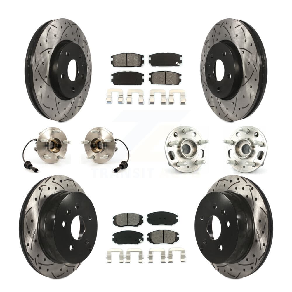 Transit Auto - KBB-111065 - Front and Rear Wheel Bearing and Hub Assembly Kits image 1
