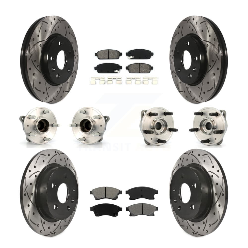 Transit Auto - KBB-111066 - Front and Rear Wheel Bearing and Hub Assembly Kits image 1