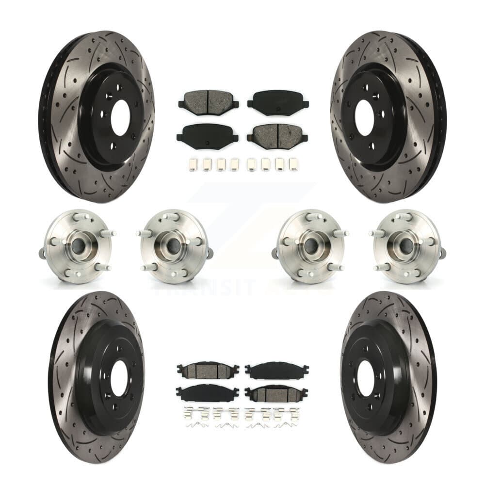 Transit Auto - KBB-111067 - Front and Rear Wheel Bearing and Hub Assembly Kits image 1