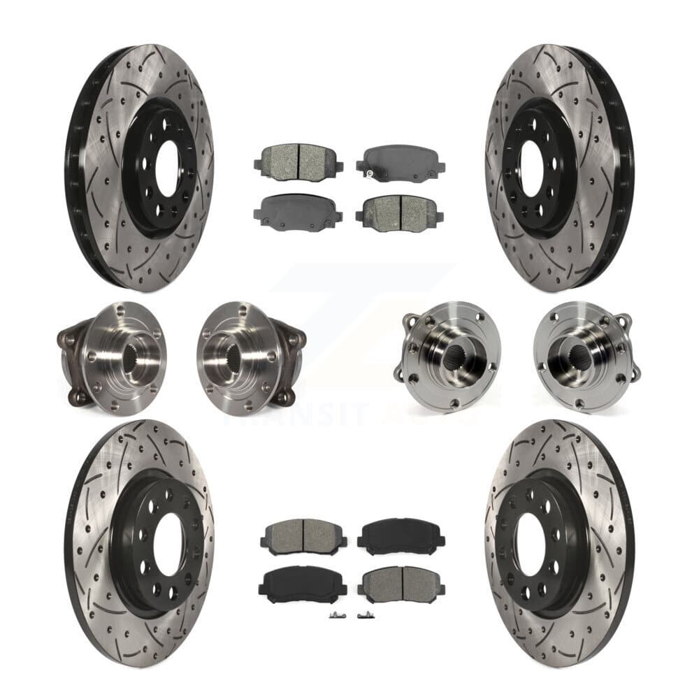 Transit Auto - KBB-111078 - Front and Rear Wheel Bearing and Hub Assembly Kits image 1
