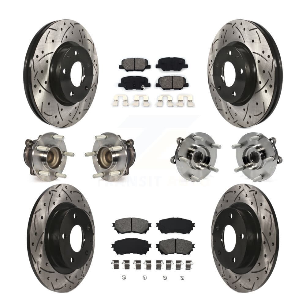 Transit Auto - KBB-111083 - Front and Rear Wheel Bearing and Hub Assembly Kits image 1