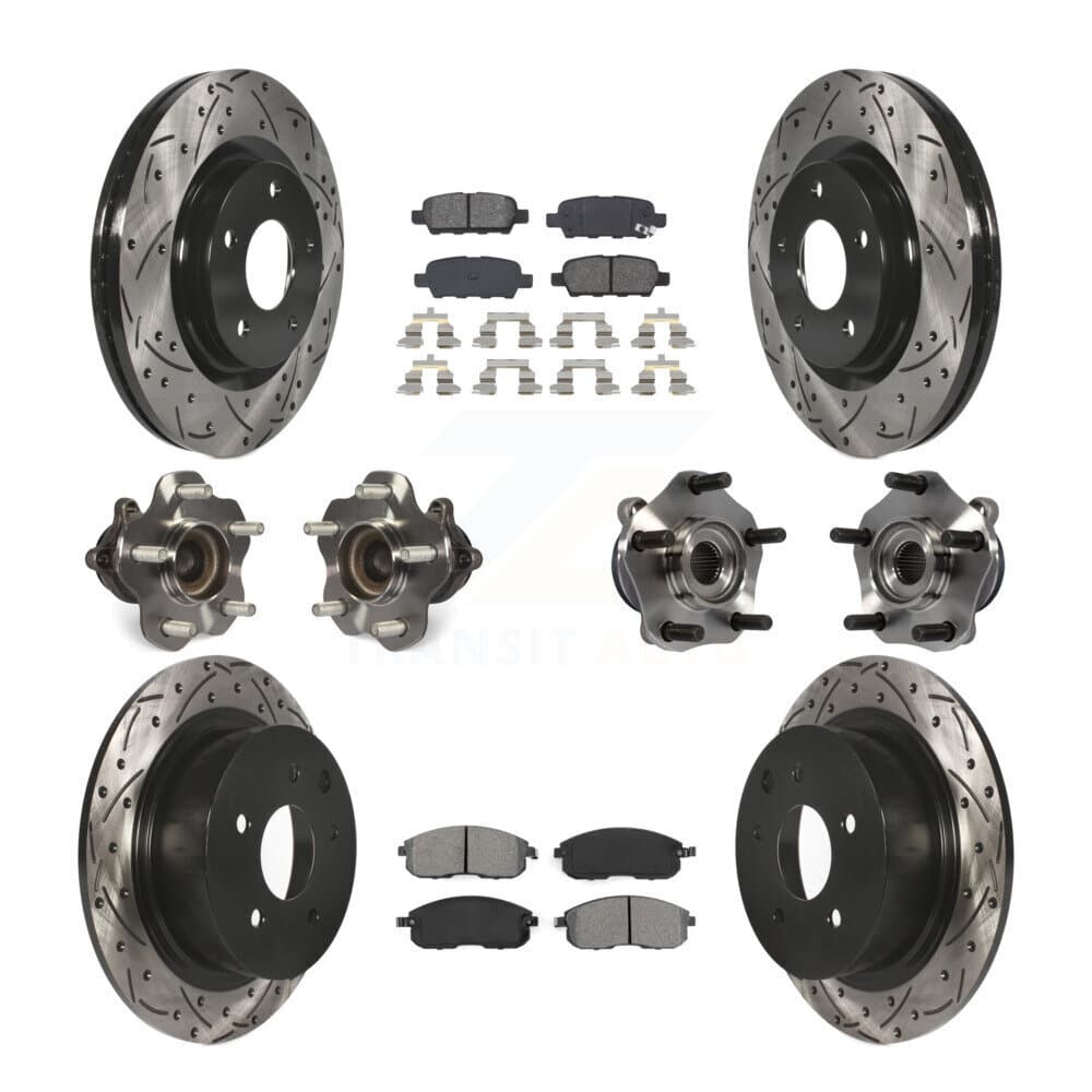 Transit Auto - KBB-111087 - Front and Rear Wheel Bearing and Hub Assembly Kits image 1
