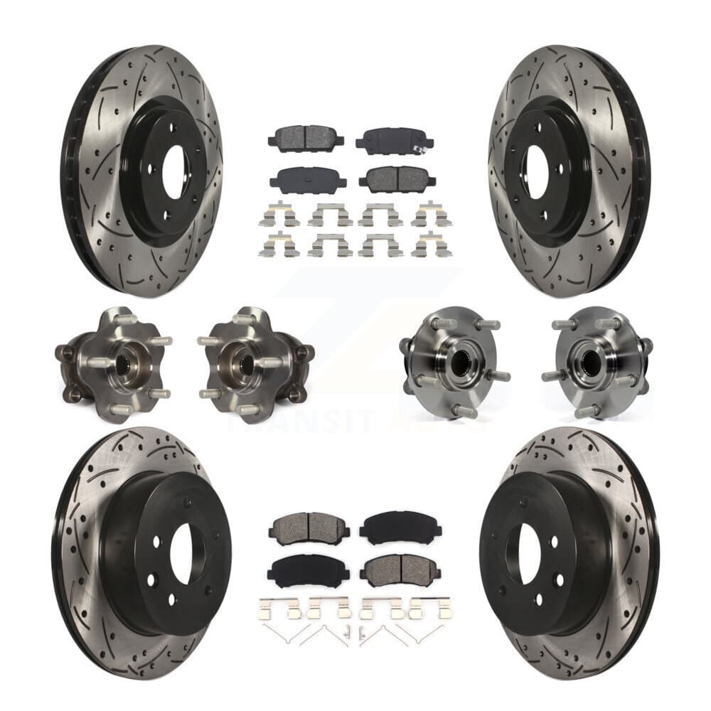 Transit Auto - KBB-111090 - Front and Rear Wheel Bearing and Hub Assembly Kits image 1