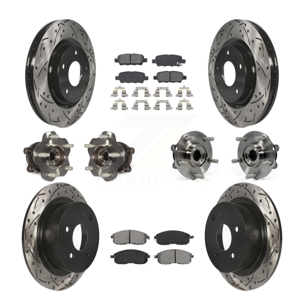 Transit Auto - KBB-111091 - Front and Rear Wheel Bearing and Hub Assembly Kits image 1