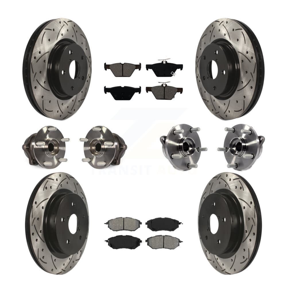 Transit Auto - KBB-111094 - Front and Rear Wheel Bearing and Hub Assembly Kits image 1