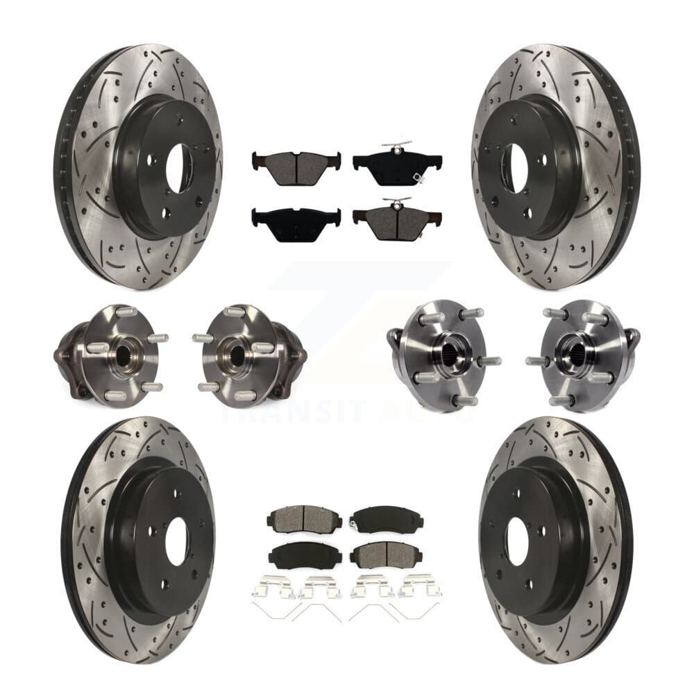 Transit Auto - KBB-111096 - Front and Rear Wheel Bearing and Hub Assembly Kits image 1