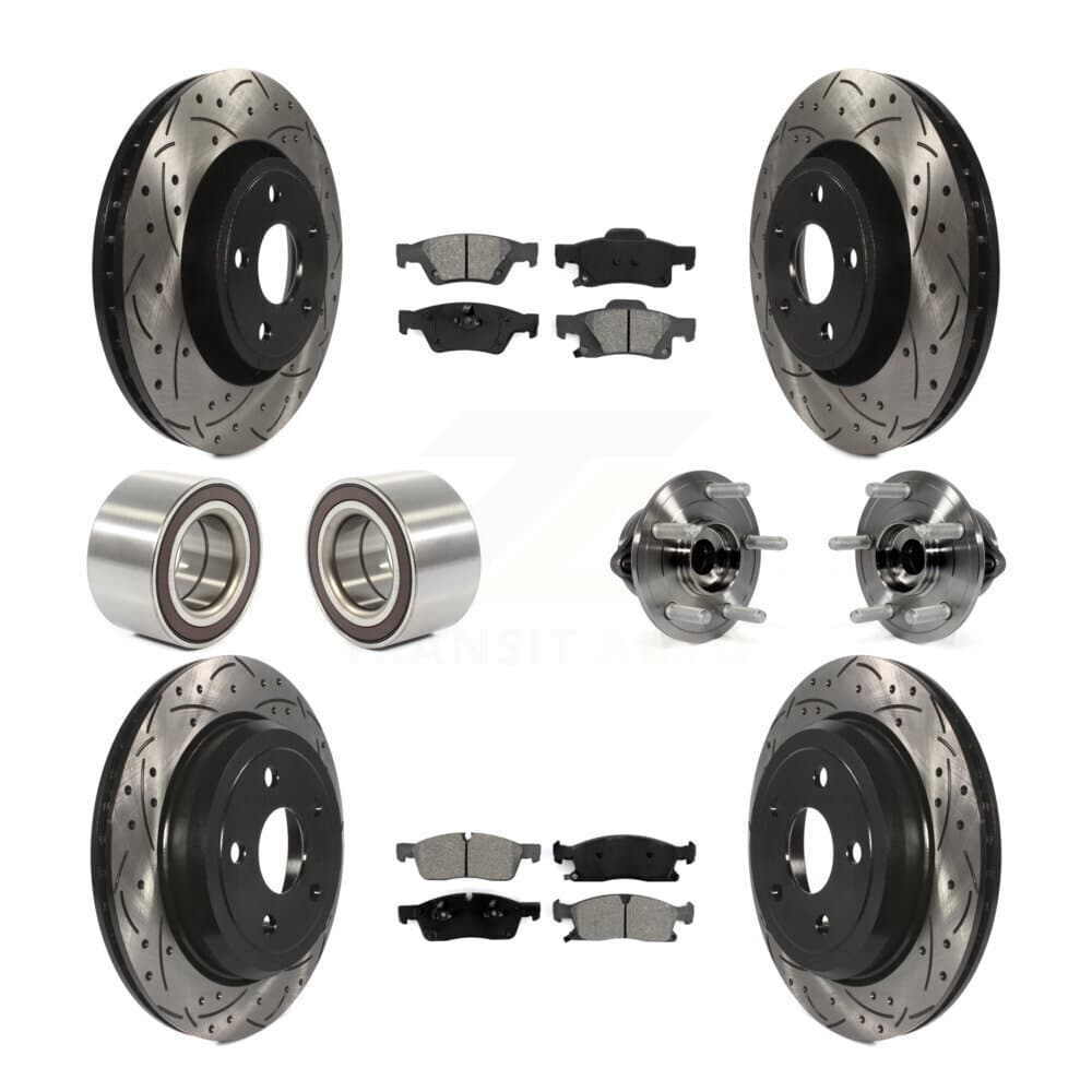 Transit Auto - KBB-111128 - Front and Rear Wheel Bearing and Hub Assembly Kits image 1
