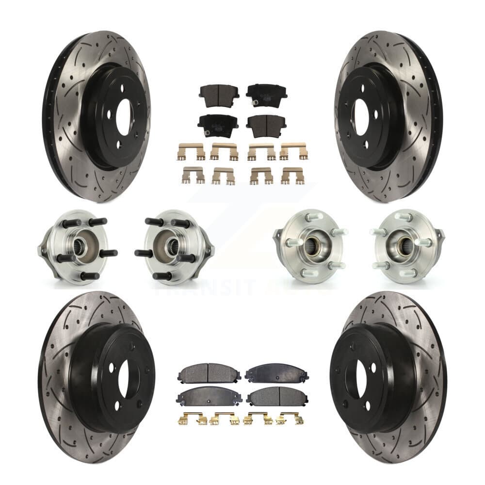 Transit Auto - KBB-111189 - Front and Rear Wheel Bearing and Hub Assembly Kits image 1
