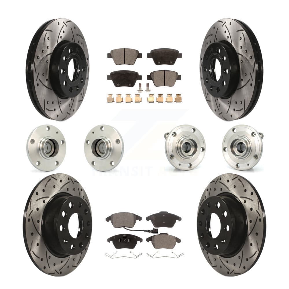 Transit Auto - KBB-111200 - Front and Rear Wheel Bearing and Hub Assembly Kits image 1