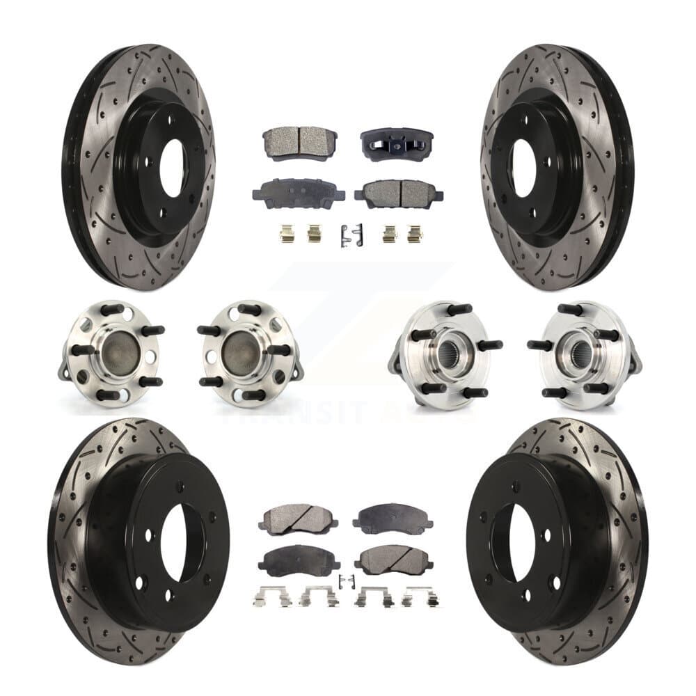 Transit Auto - KBB-111213 - Front and Rear Wheel Bearing and Hub Assembly Kits image 1