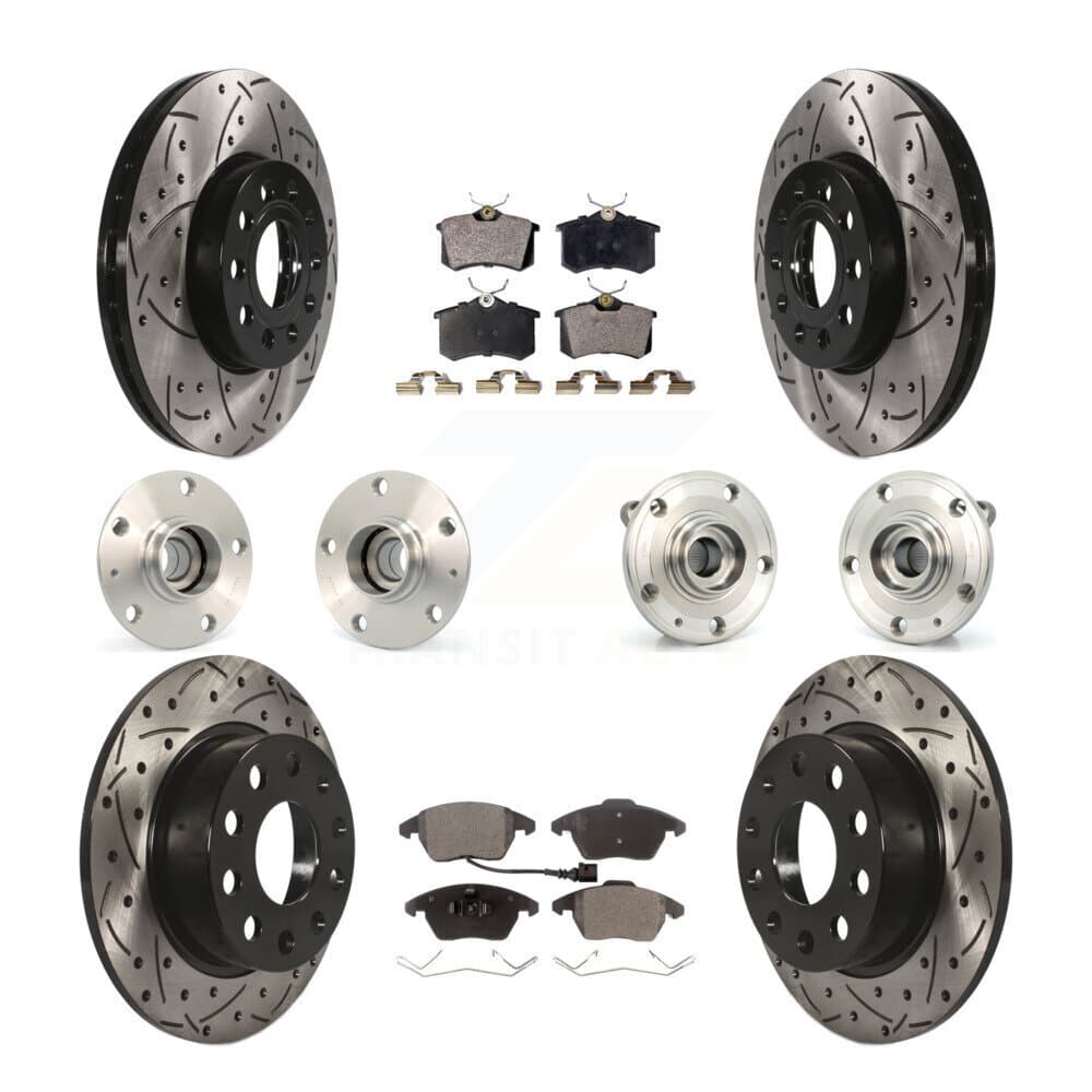 Transit Auto - KBB-111220 - Front and Rear Wheel Bearing and Hub Assembly Kits image 1