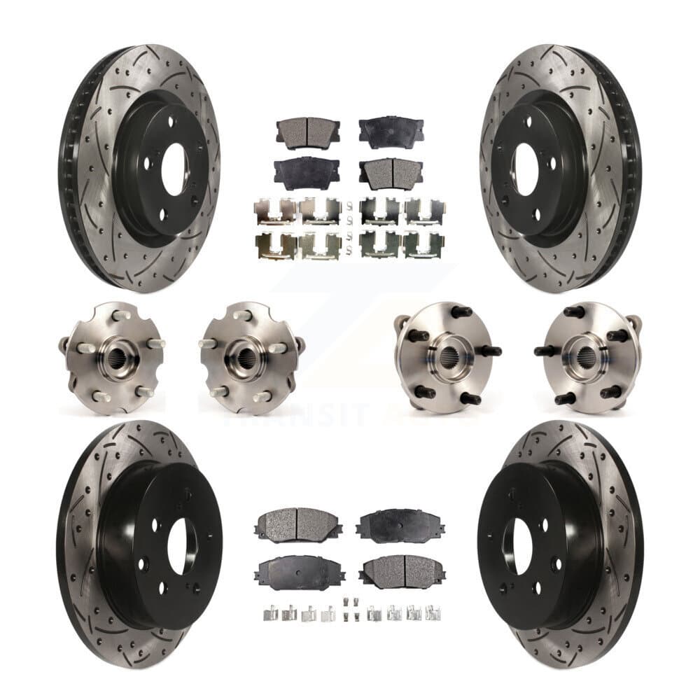 Transit Auto - KBB-111246 - Front and Rear Wheel Bearing and Hub Assembly Kits image 1
