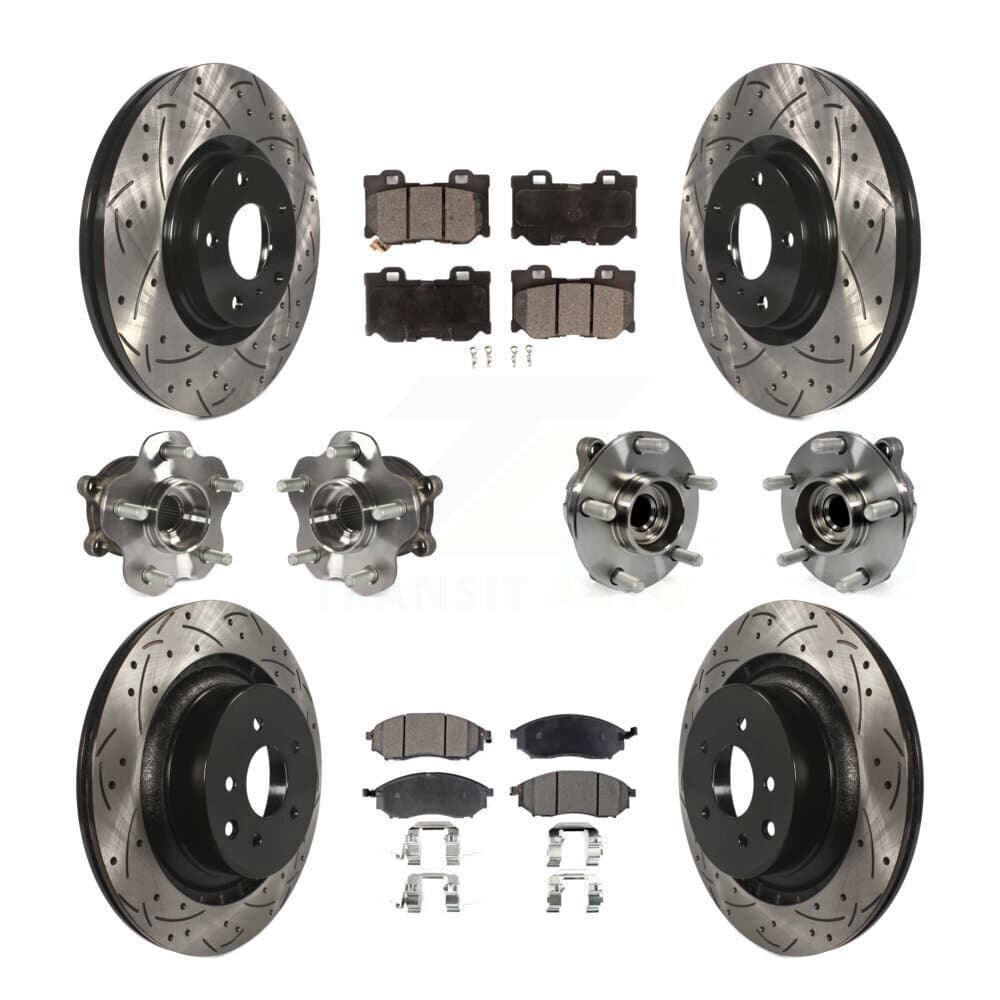 Transit Auto - KBB-111253 - Front and Rear Wheel Bearing and Hub Assembly Kits image 1
