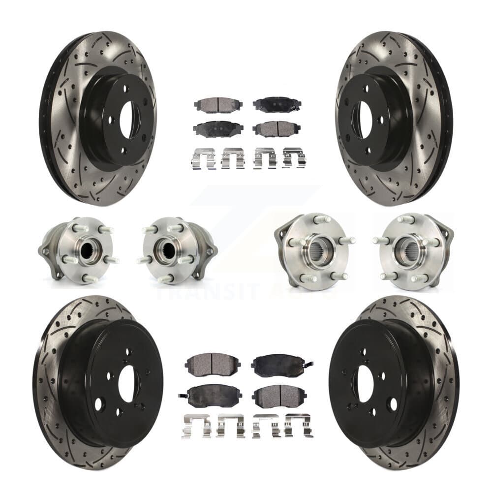 Transit Auto - KBB-111272 - Front and Rear Wheel Bearing and Hub Assembly Kits image 1
