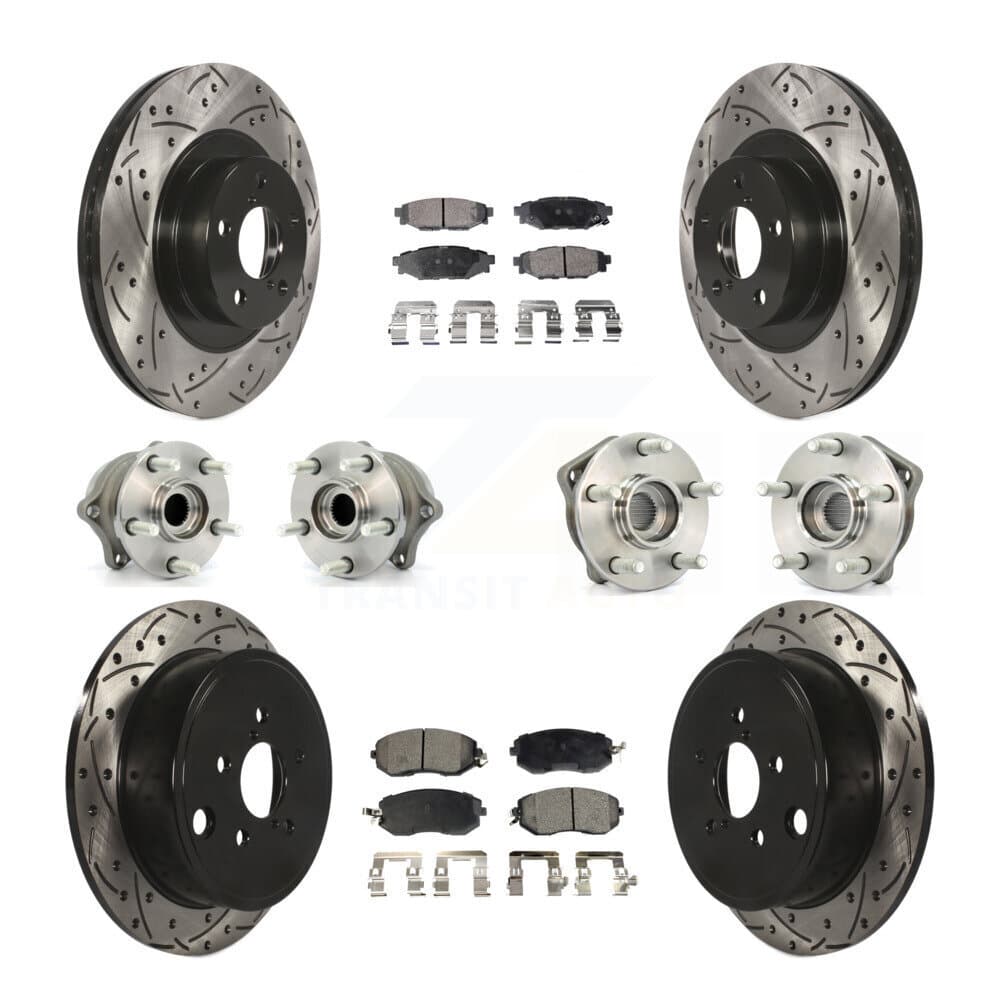 Transit Auto - KBB-111273 - Front and Rear Wheel Bearing and Hub Assembly Kits image 1