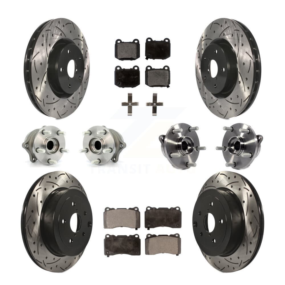 Transit Auto - KBB-111275 - Front and Rear Wheel Bearing and Hub Assembly Kits image 1