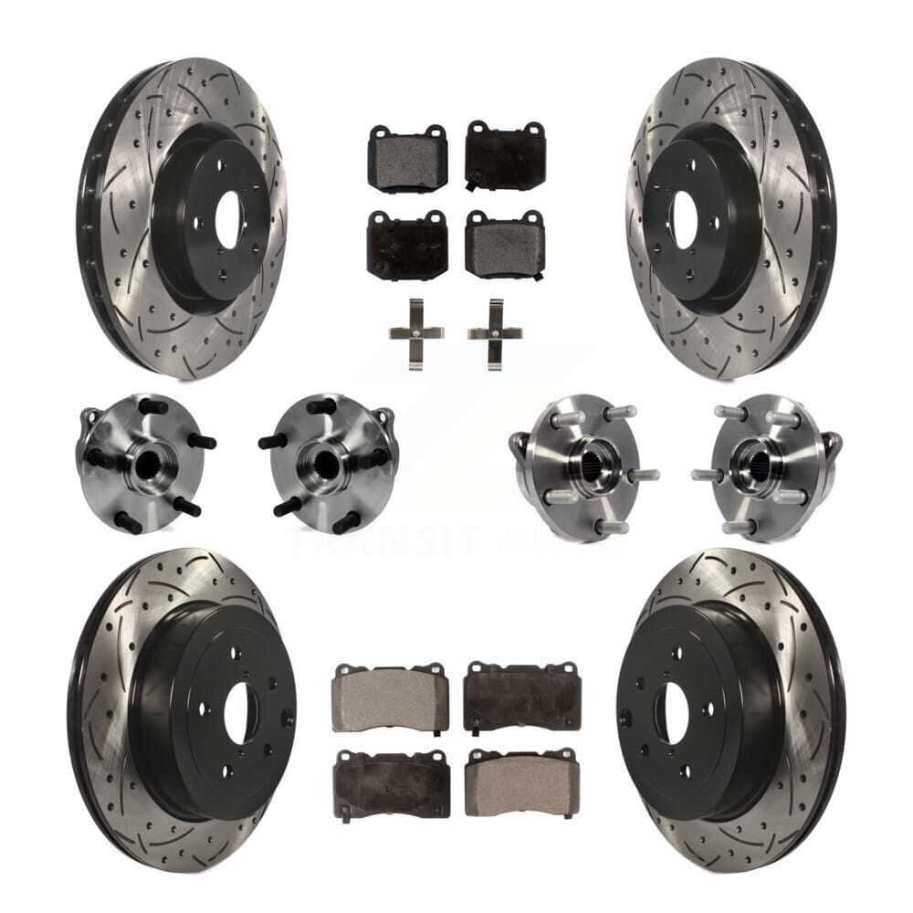Transit Auto - KBB-111276 - Front and Rear Wheel Bearing and Hub Assembly Kits image 1