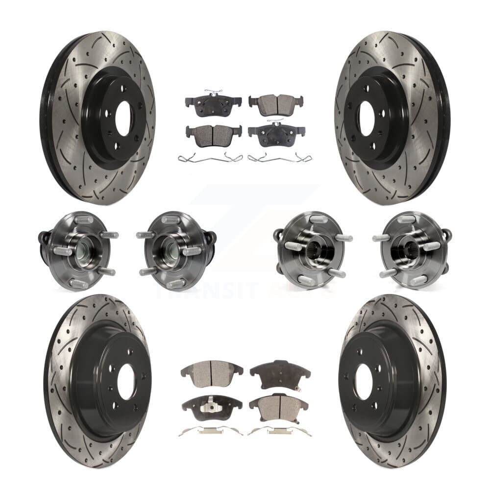 Transit Auto - KBB-111293 - Front and Rear Wheel Bearing and Hub Assembly Kits image 1