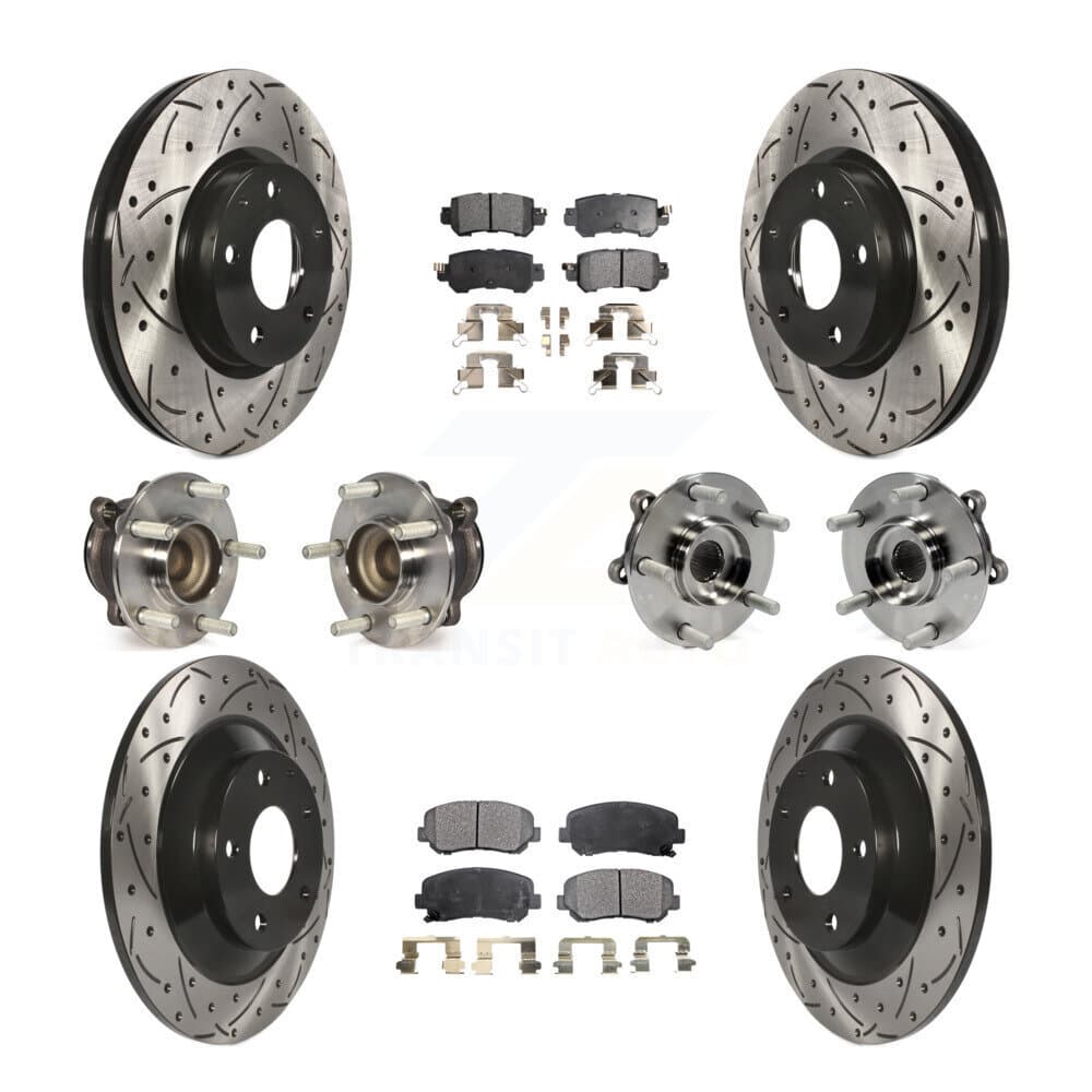 Transit Auto - KBB-111302 - Front and Rear Wheel Bearing and Hub Assembly Kits image 1