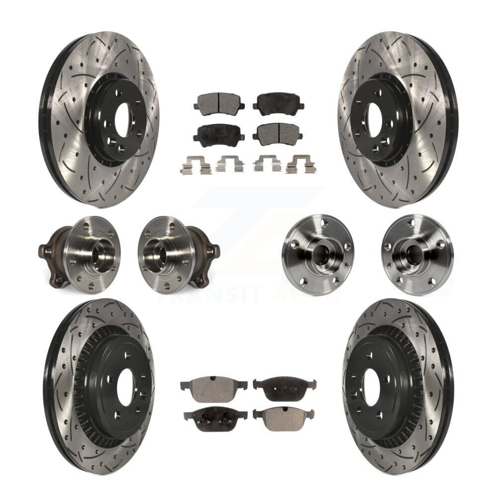 Transit Auto - KBB-111306 - Front and Rear Wheel Bearing and Hub Assembly Kits image 1