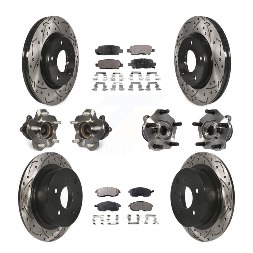 Transit Auto - KBB-111308 - Front and Rear Wheel Bearing and Hub Assembly Kits image 1