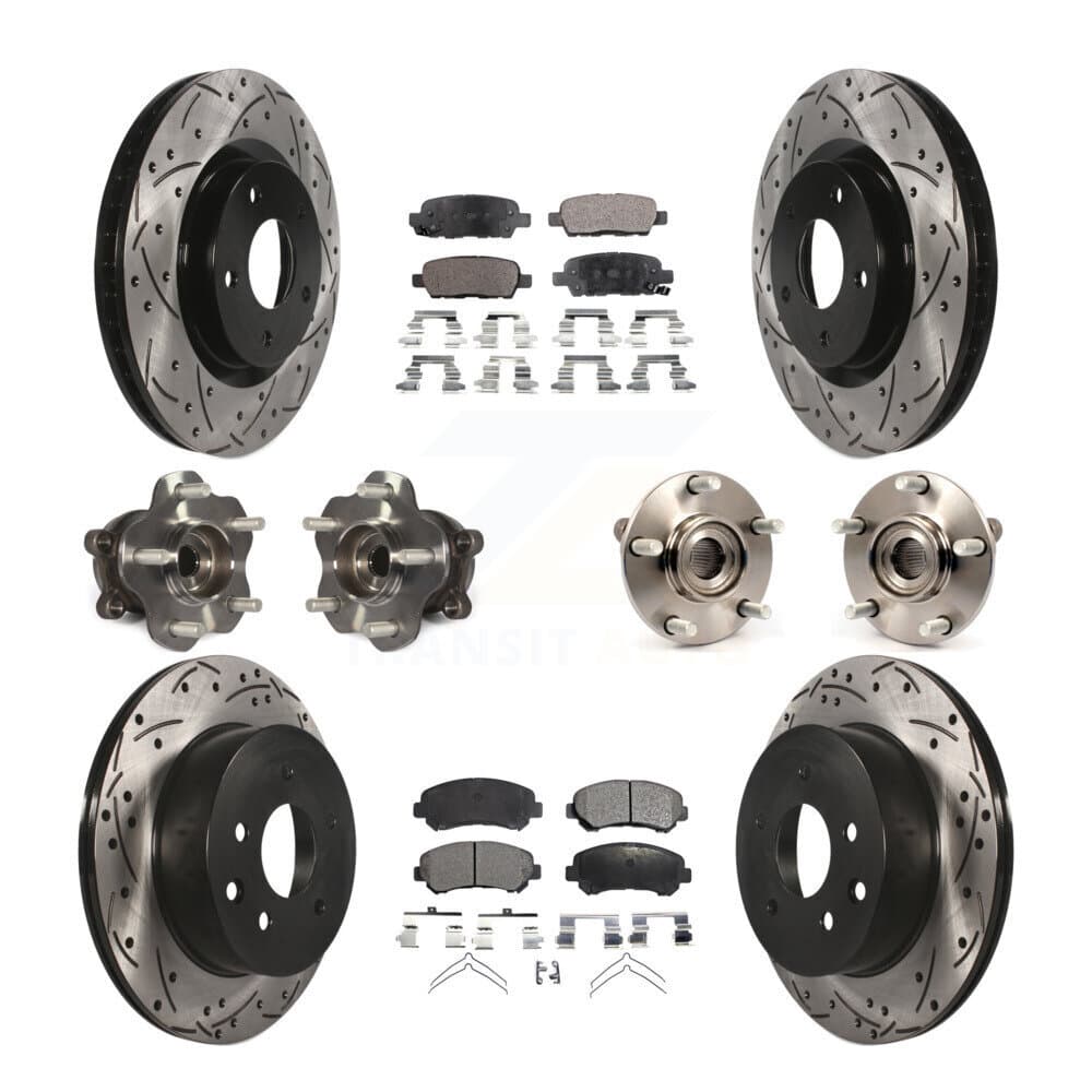Transit Auto - KBB-111309 - Front and Rear Wheel Bearing and Hub Assembly Kits image 1