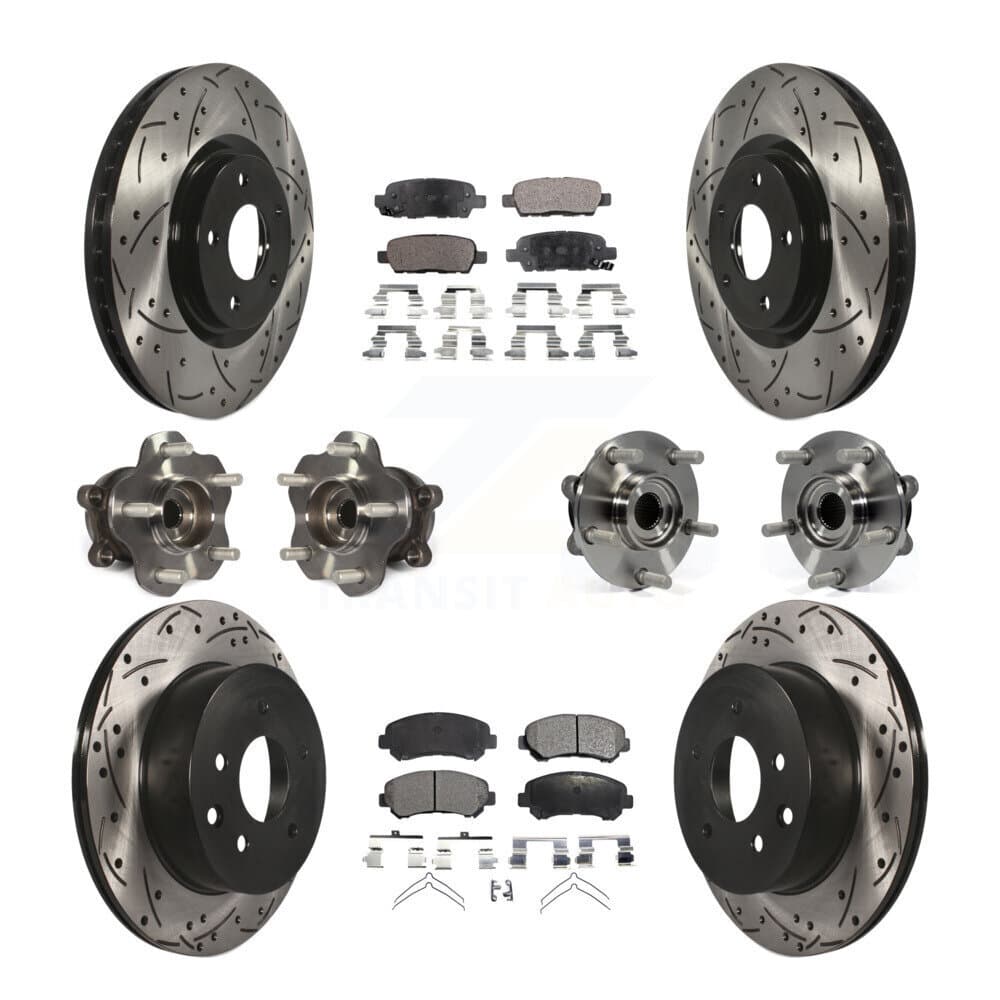 Transit Auto - KBB-111310 - Front and Rear Wheel Bearing and Hub Assembly Kits image 1