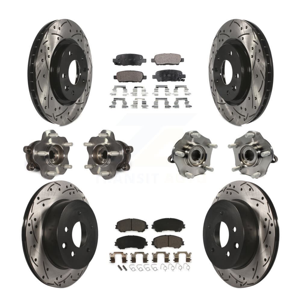 Transit Auto - KBB-111312 - Front and Rear Wheel Bearing and Hub Assembly Kits image 1