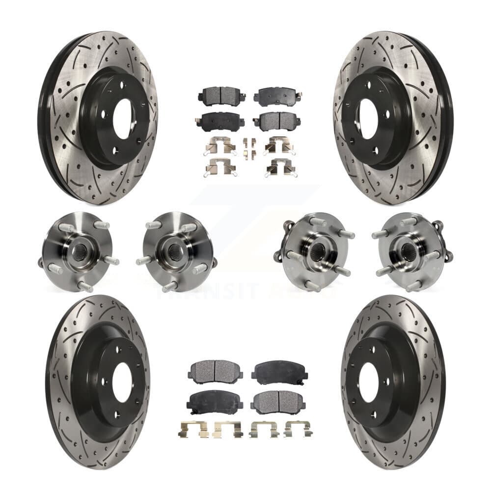 Transit Auto - KBB-111319 - Front and Rear Wheel Bearing and Hub Assembly Kits image 1