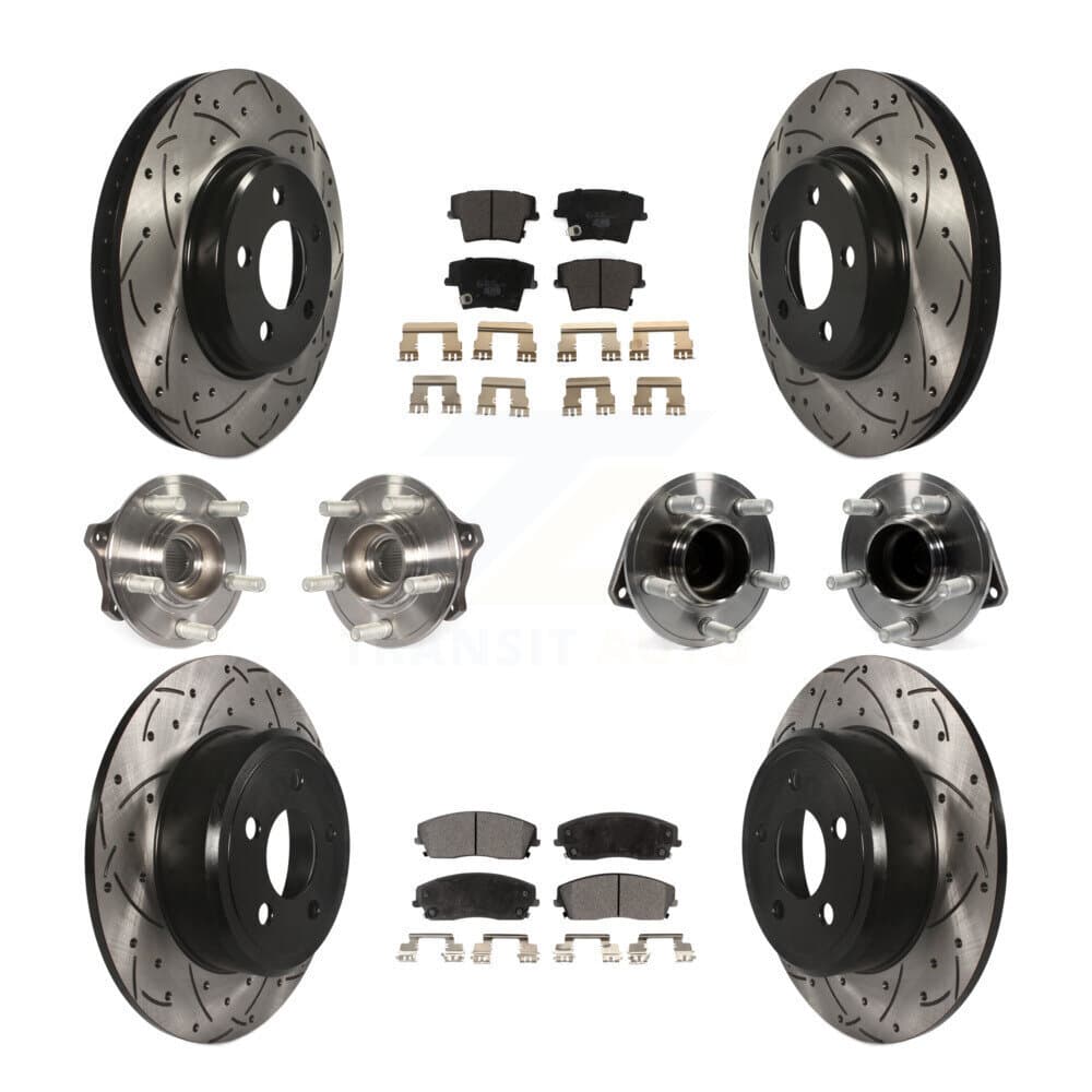 Transit Auto - KBB-111323 - Front and Rear Wheel Bearing and Hub Assembly Kits image 1