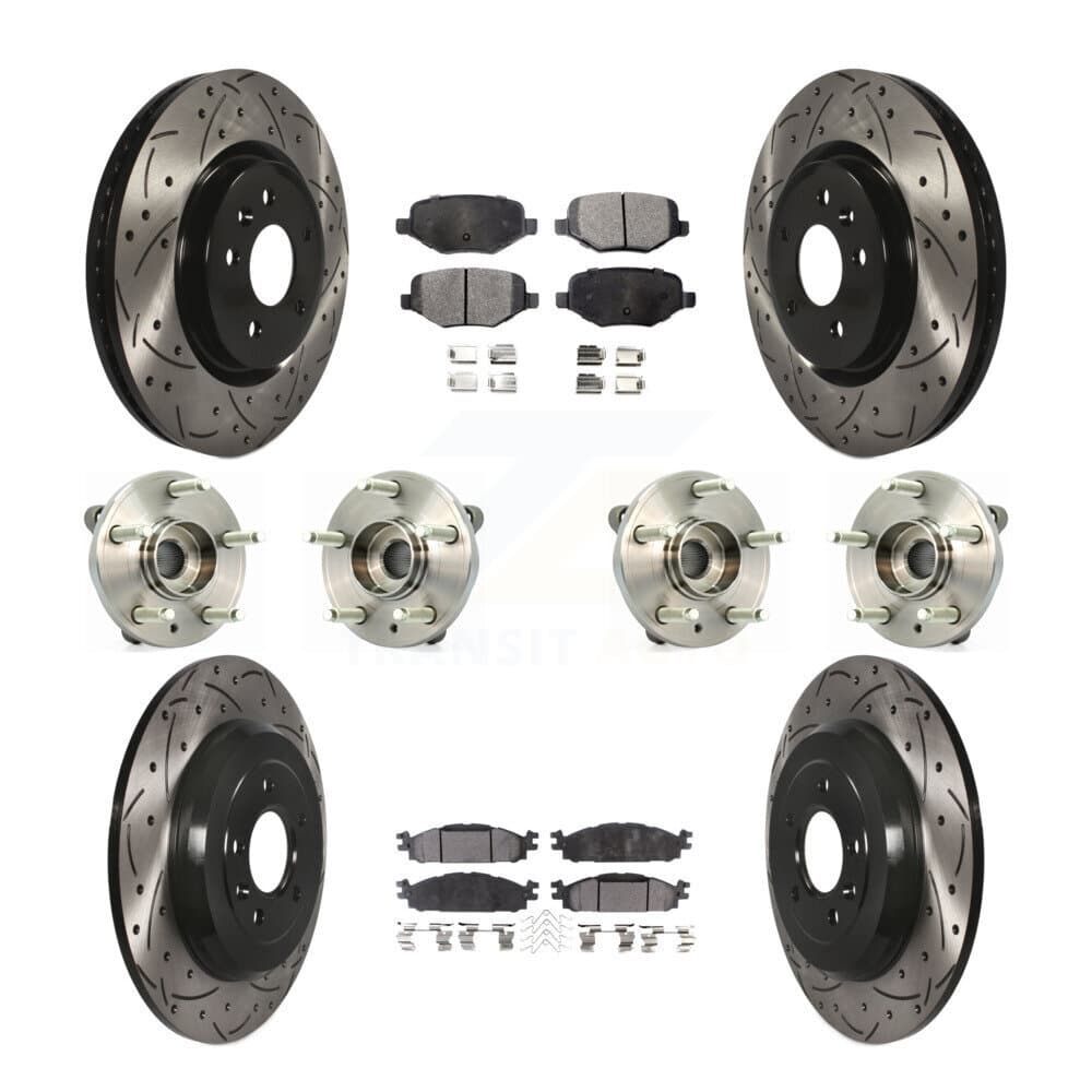 Transit Auto - KBB-111343 - Front and Rear Wheel Bearing and Hub Assembly Kits image 1