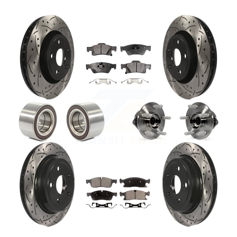 Transit Auto - KBB-111356 - Front and Rear Wheel Bearing and Hub Assembly Kits image 1