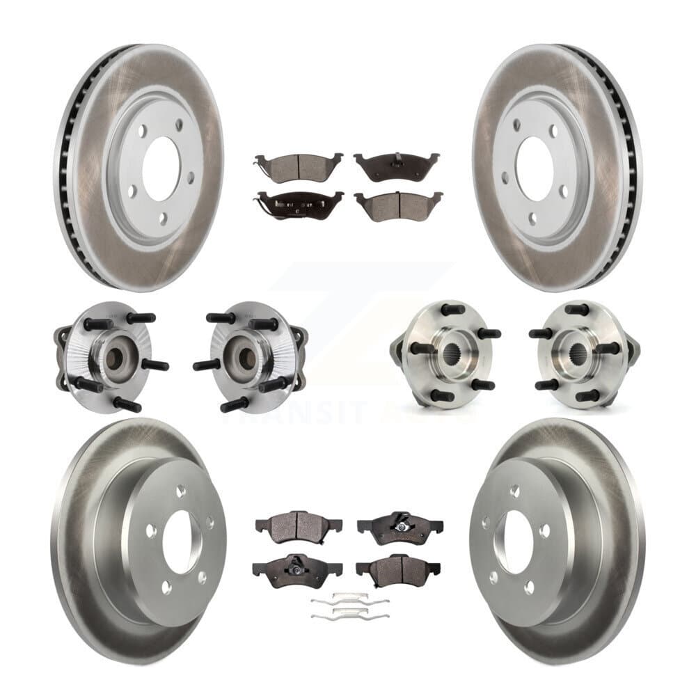 Transit Auto - KBB-111466 - Front and Rear Wheel Bearing and Hub Assembly Kits image 1