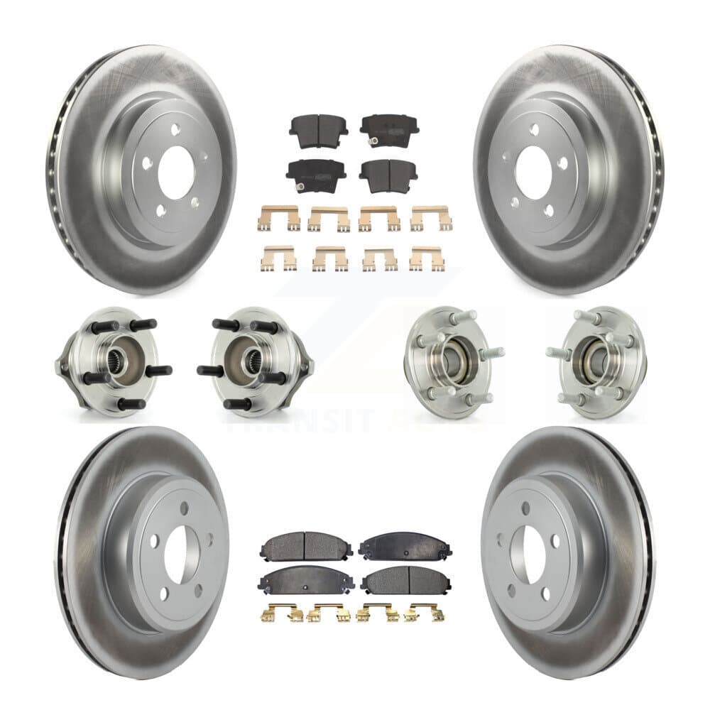 Transit Auto - KBB-111509 - Front and Rear Wheel Bearing and Hub Assembly Kits image 1
